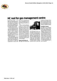 HC nod for gas management centre - GAIL (India)