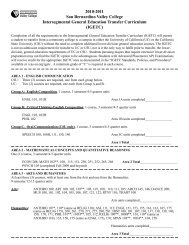 IGETC 2010-2011.pdf - SBCCD : Document Library
