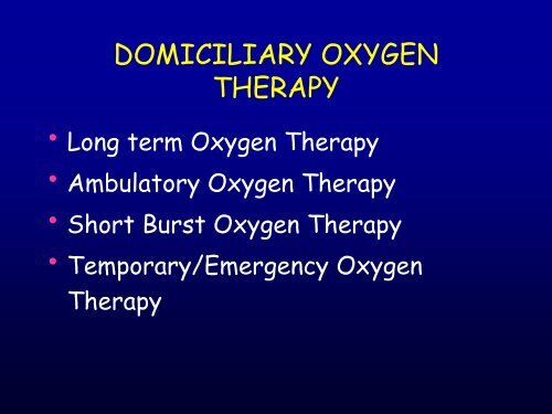 clinical component of the domiciliary oxygen service ... - Brit Thoracic