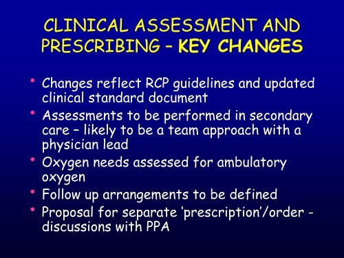 clinical component of the domiciliary oxygen service ... - Brit Thoracic