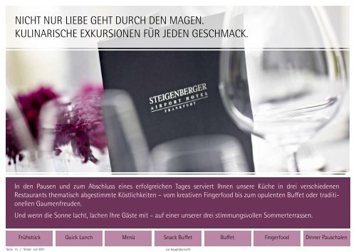 Download Bankettmappe - Steigenberger Hotels and Resorts