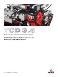TCD 3.6: 4 Cylinder / 67 - DAC Industrial