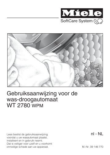 Miele WT 2780 WPM wasdroogcombinatie - Wehkamp.nl