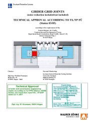 Technical Approval Girder Grid - Maurer Söhne Group