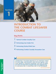 introduction to the combat lifesaver course - UNC Charlotte Army ...