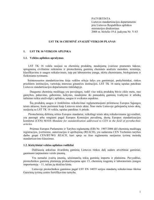 Veiklos planas