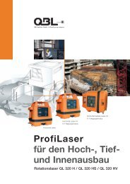 QL320 H/HS/HV - QBL Baulaser GmbH