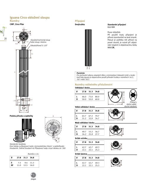 katalog designovÃ¡ tÄlesa Jaga 2010 - Bernold