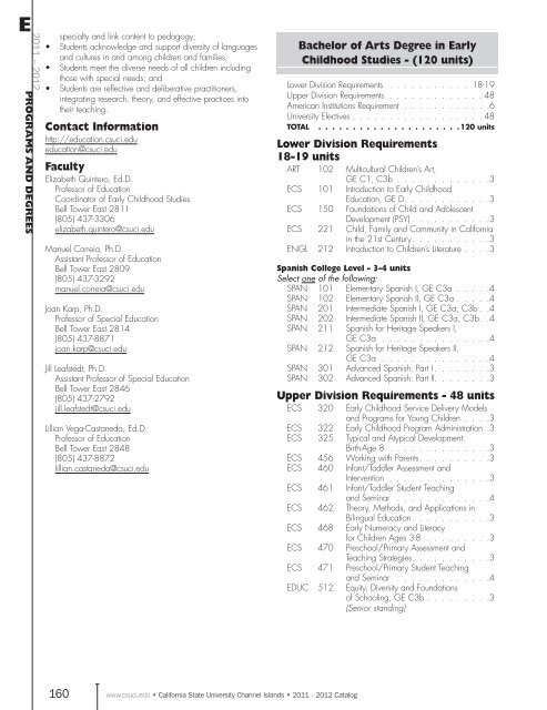 Download printable catalog - CSU Channel Islands