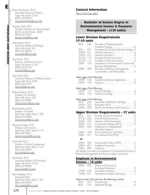 Download printable catalog - CSU Channel Islands