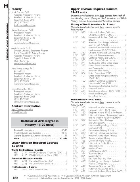 Download printable catalog - CSU Channel Islands