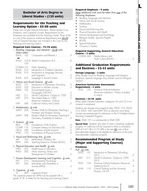 Download printable catalog - CSU Channel Islands