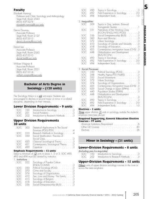 Download printable catalog - CSU Channel Islands