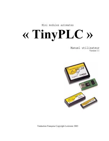 Manuel "TinyPLC" - Lextronic