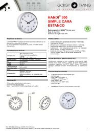 HANDI 300 SIMPLE CARA ESTANCO - Gorgy Timing