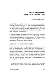 RIESGOS TRIBUTARIOS DE LA AUTOCONSTRUCCION - Ipdt.org