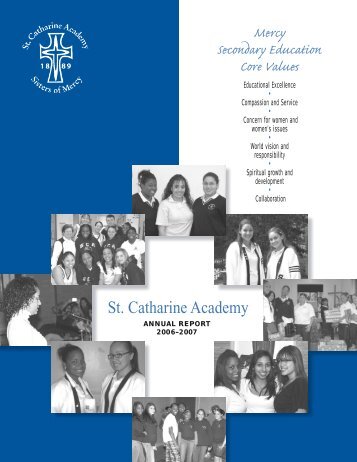 SCA Annual Report_06-07.pdf - St. Catharine Academy