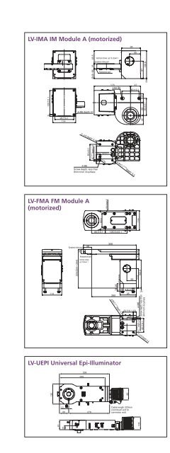 Industrial Microscopes LV Focusing Modules