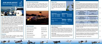 GA Noise Abatement - John Wayne Airport