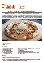 lemon cheesecake pizza with passionfruit - The Garden Gurus