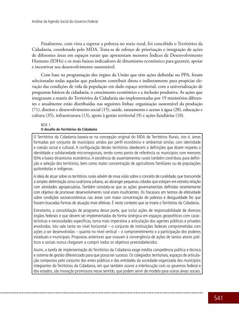 Brasil em Desenvolvimento: Estado, Planejamento e PolÃ­ticas - Ipea