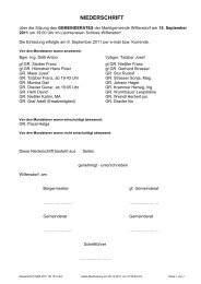 Niederschrift GRS 2011 09 15-4 - Marktgemeinde Wilfersdorf