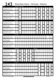 243 Wood Green â Old Street â Waterloo - London Bus Routes