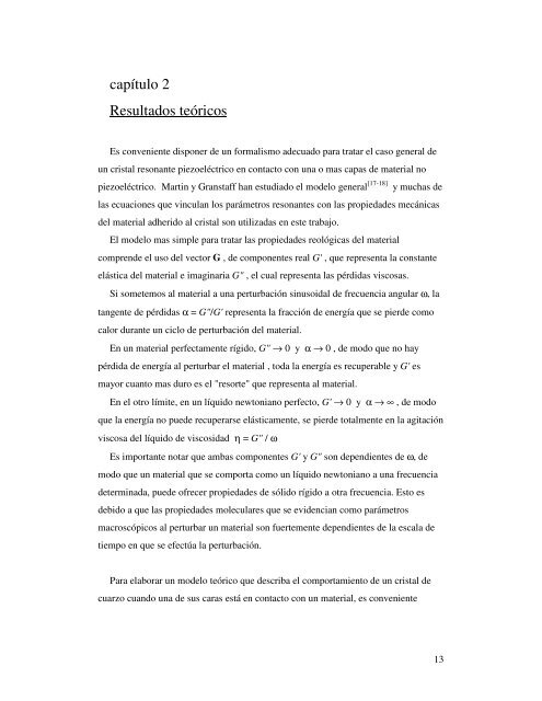 aplicaciones analiticas de la microbalanza de cristal de cuarzo ...