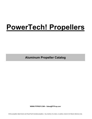 PowerTech! Propellers