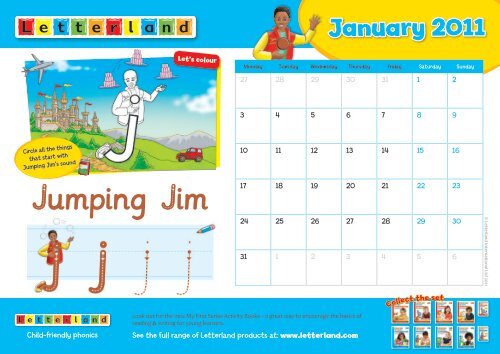 Jumping Jim - Letterland