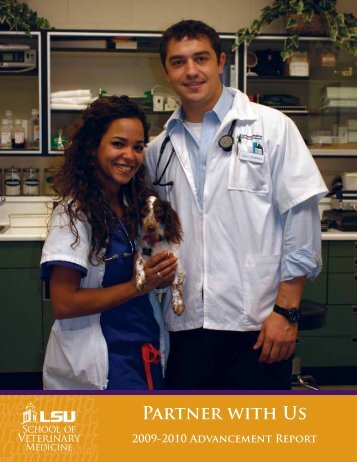 Partner with Us - School of Veterinary Medicine - Louisiana State ...