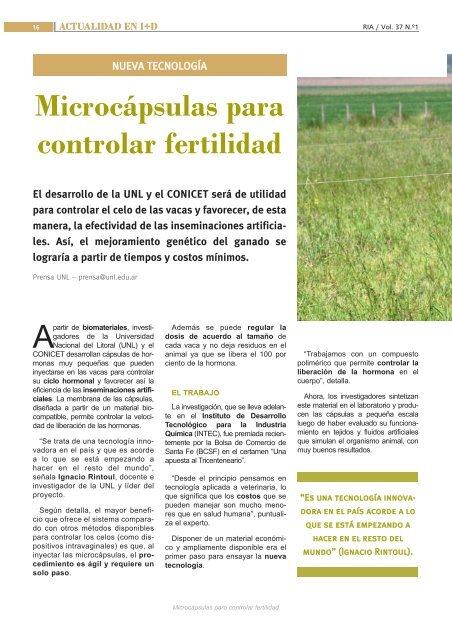 Descargar en pdf - Revista RIA - INTA