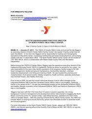 Scottie Biggers named Executive Director of North Pointe YMCA ...