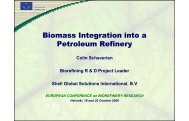 Biomass Integration into a Petroleum Refinery