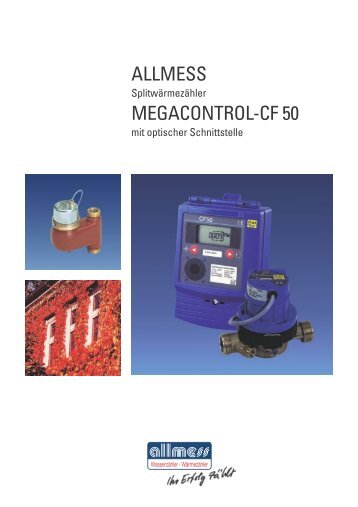 Splitwärmezähler-System Megacontrol-CF 50 - Allmess GmbH