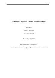 What Causes Large-scale Variation in Homicide Rates? - Institute of ...