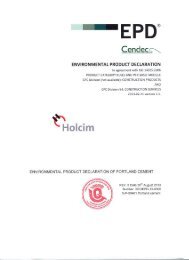 EPD Holcim Portland Cement