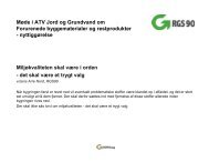 Jens Arre Nord - ATV Jord og Grundvand