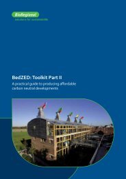 BedZED: Toolkit Part II - BioRegional