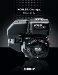 Courage - Kohler Engines