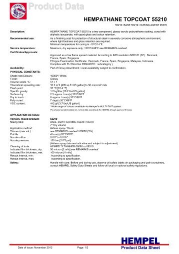 HEMPATHANE TOPCOAT 55210 - Anodes Direct