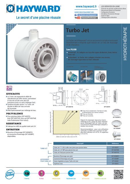 TURBO JET - Hayward Pool Europe