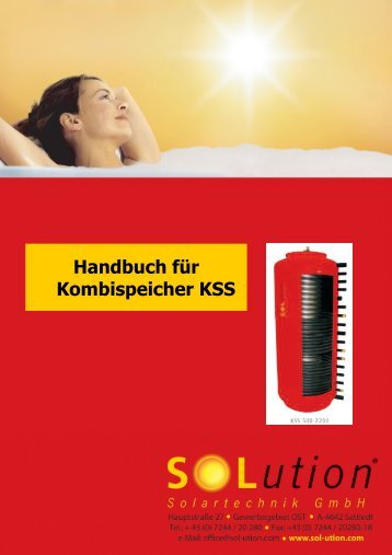 Abmessungen KSS - Solution Solartechnik GmbH