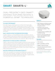 SMART6-L Product Sheet - NovAtel Inc.