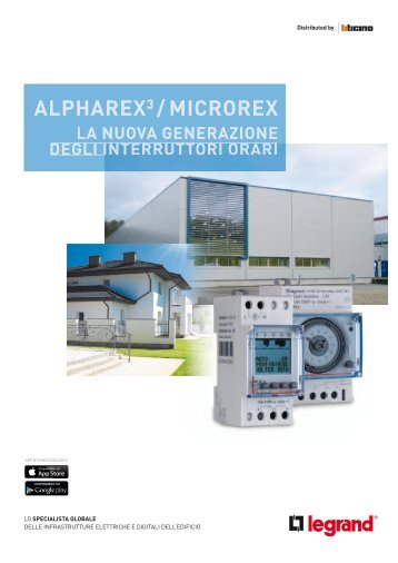 Alpharex3-e-Microrex catalogo - Professionisti BTicino