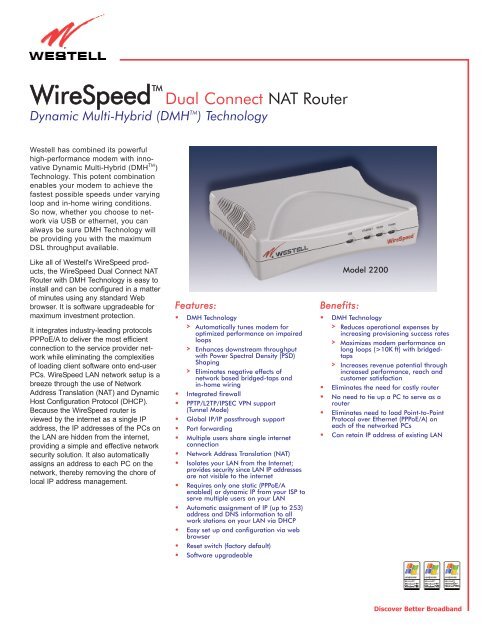 Westell modem Clearance