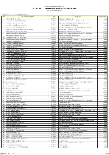 CONTRATO ADMINISTRATIVO DE SERVICIOS - Gobierno ...