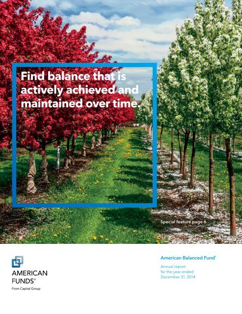 Annual Report - American Balanced Fund - American Funds