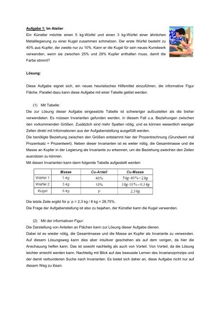 Prozentrechnung - problemloesenlernen.de