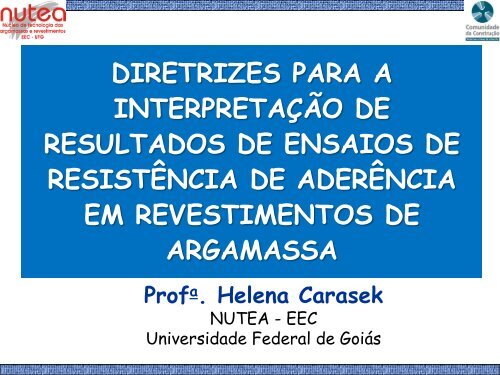 NBR 13 528 (2010) - Comunidade da ConstruÃ§Ã£o